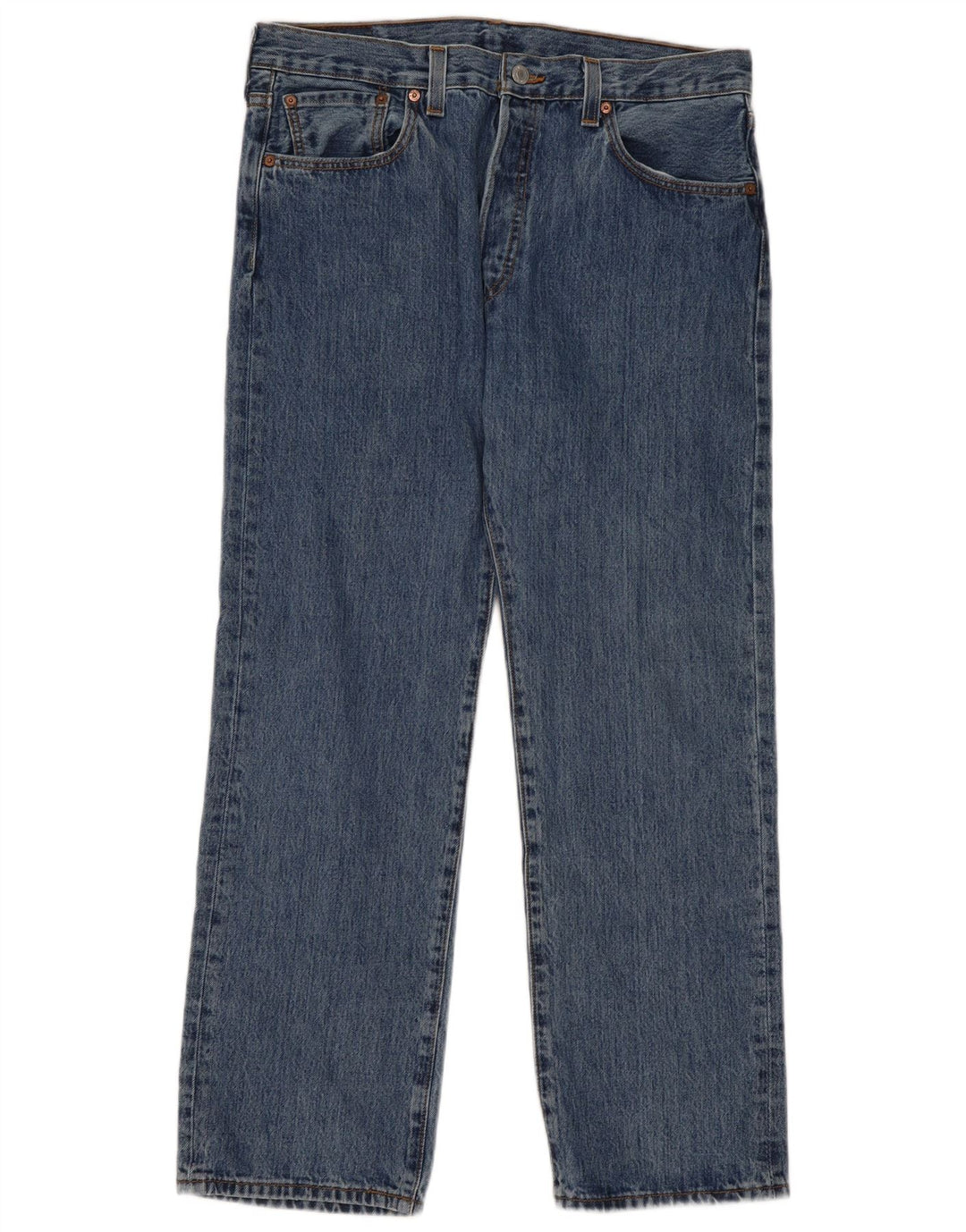 Levi's Uomo 501 Jeans dritti W35 L30 Cotone Blu