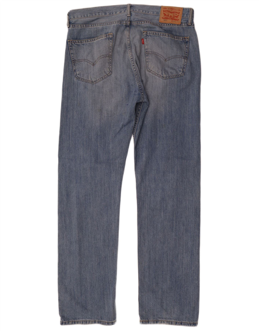 Levi's Uomo 505 Jeans dritti W34 L32 Cotone Blu