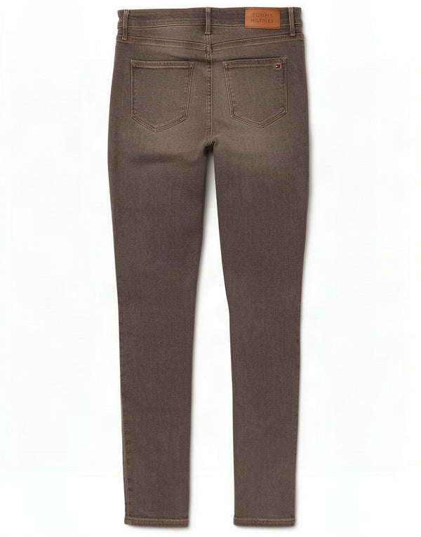 Tommy Hilfiger Donna Harlem Skinny Jeans W28 L30 Grigio