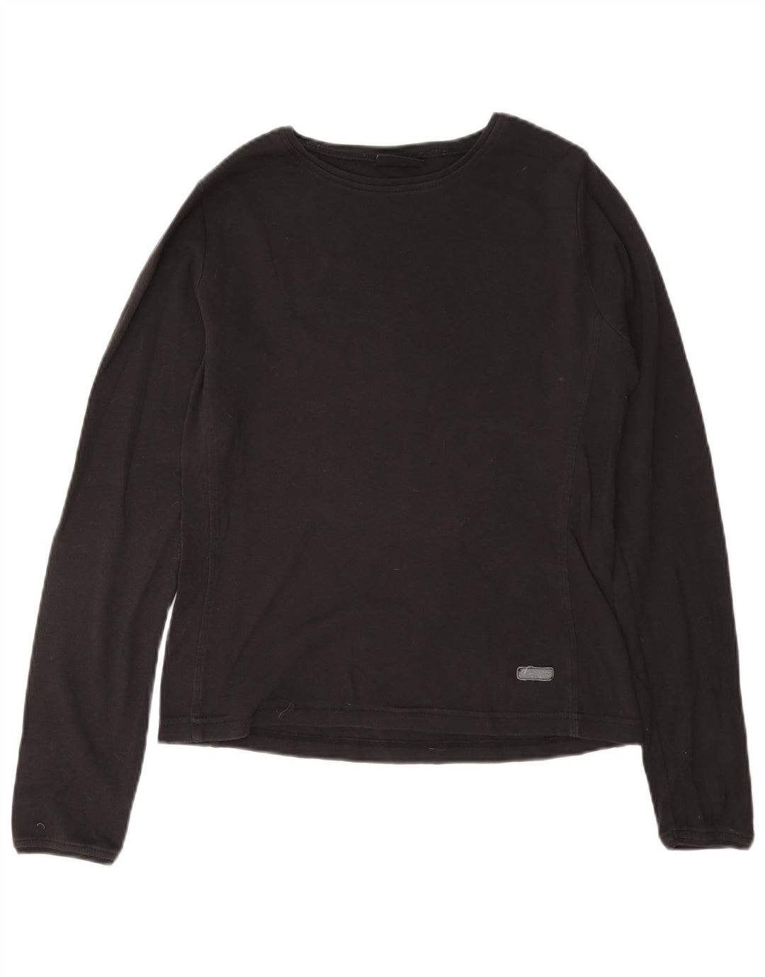 Top da donna a maniche lunghe Champion UK 16 grande cotone grigio
