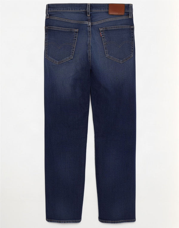 Jeans dritti da uomo Levi's W31 L30 in cotone blu navy