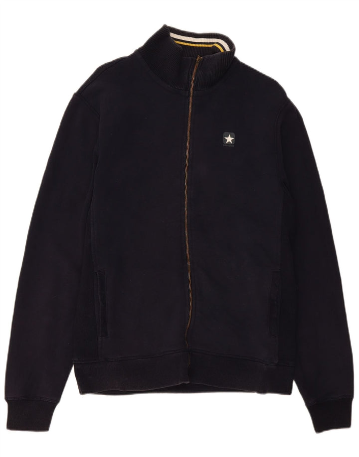 Giacca da ginnastica da uomo Converse piccola in cotone blu navy
