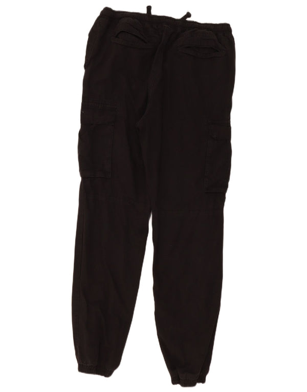 Pantaloni cargo da jogging da uomo Bench grandi W34 L30 neri