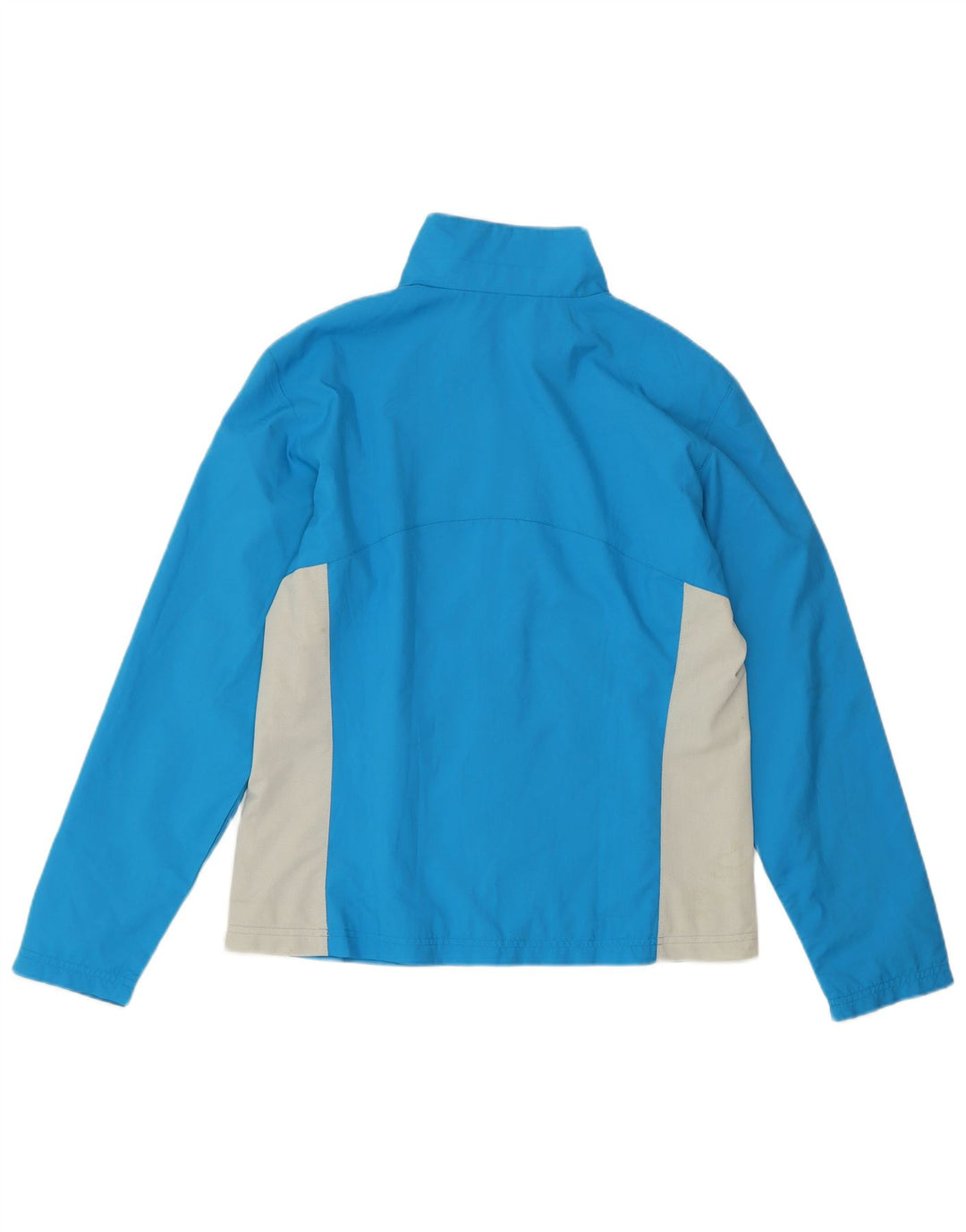 Giacca da ginnastica da donna FILA UK 14 Poliestere color block blu medio
