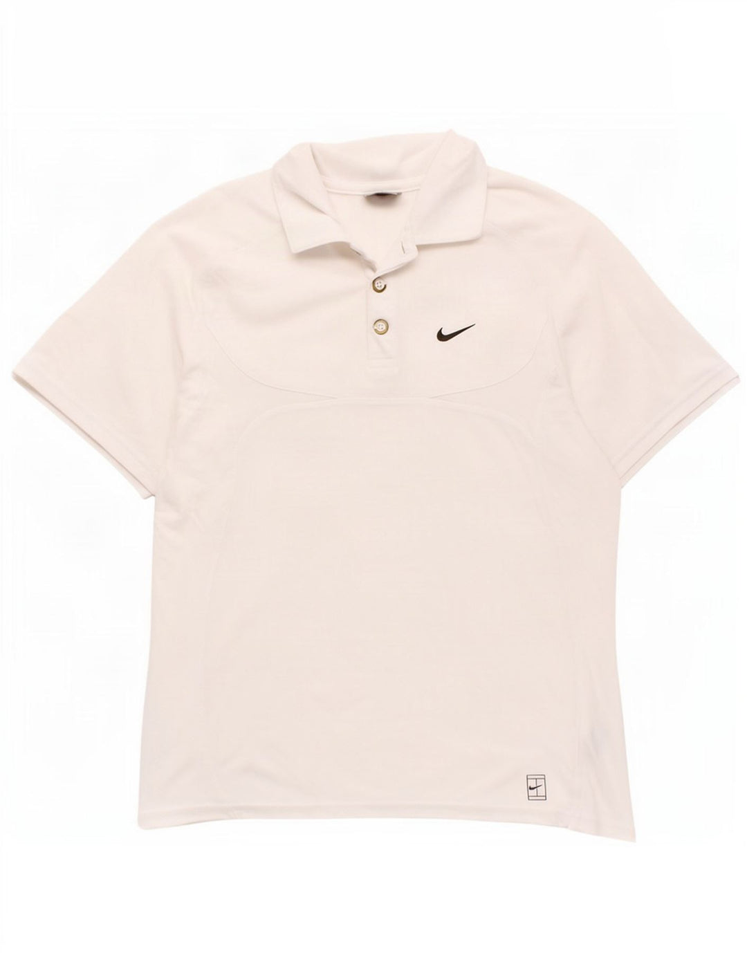 Polo Nike Ragazzo 10-11 Anni Cotone Bianco Medio