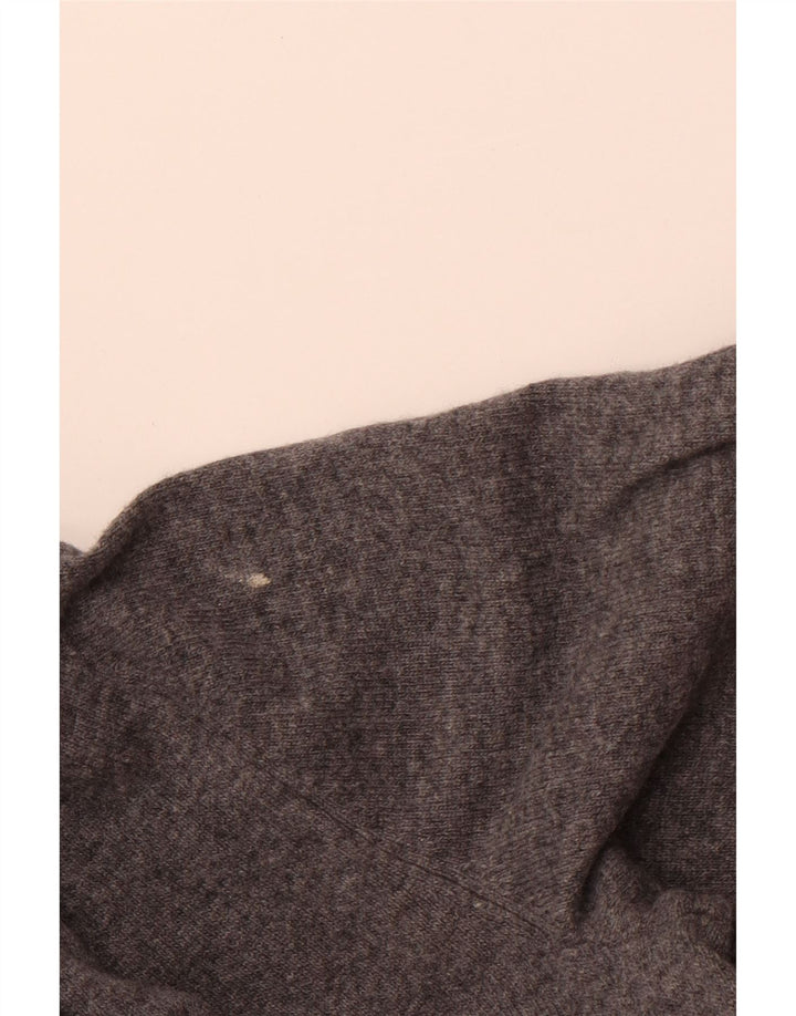 GANT Maglione da uomo con scollo a V 2XL Lana d'agnello grigia
