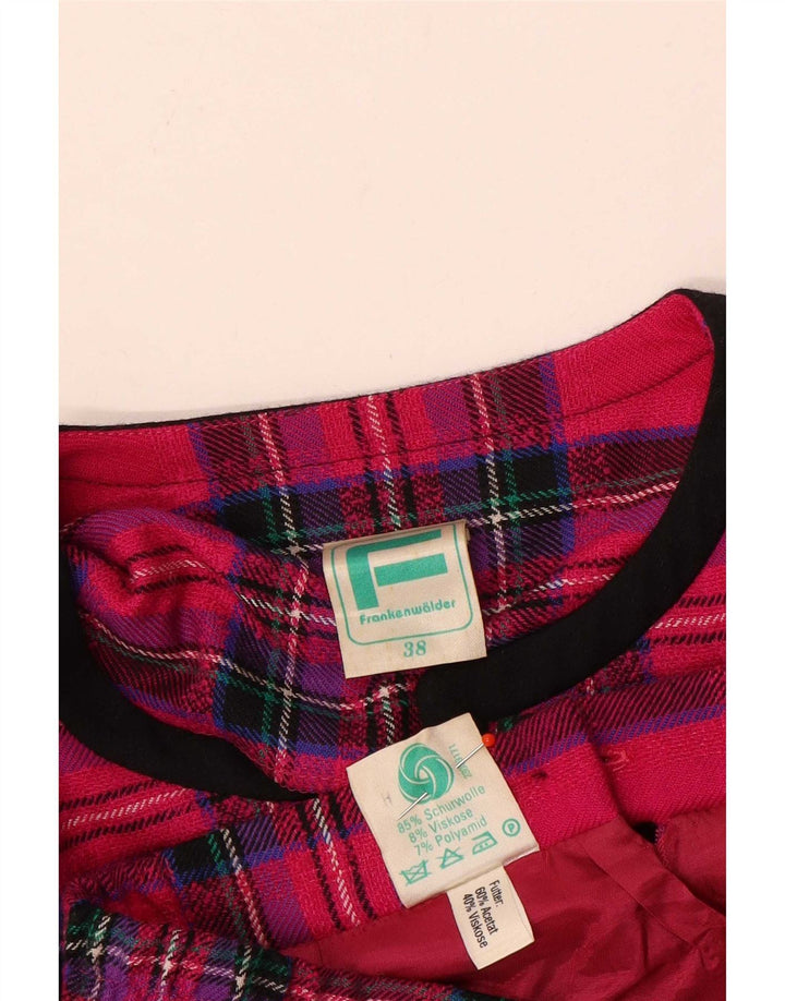 Set gonna 2 pezzi da donna Frankenwalder EU 38 medio W26 rosa a quadri