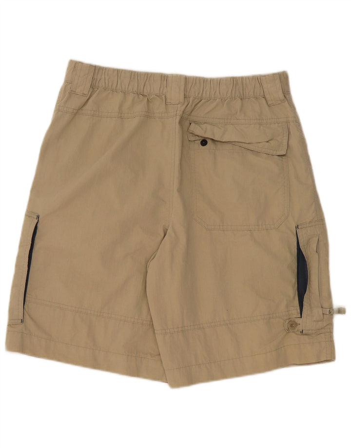 Pantaloncini cargo da uomo Marks & Spencer W34 grandi in cotone beige