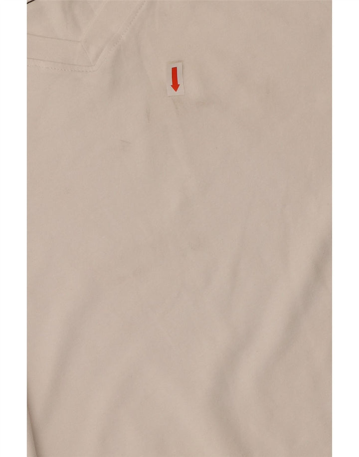 T-shirt da uomo GAS Top in cotone bianco medio
