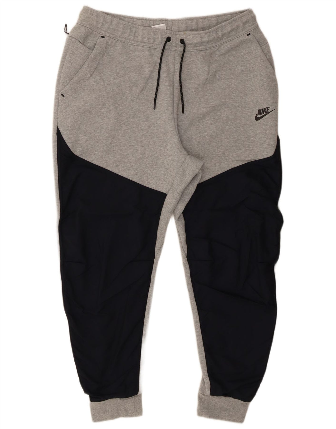 Pantaloni da tuta da uomo Nike Joggers XL in cotone color block grigio