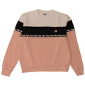 Felpa grafica da donna Fila Jumper UK 10 Small Pink Colourblock