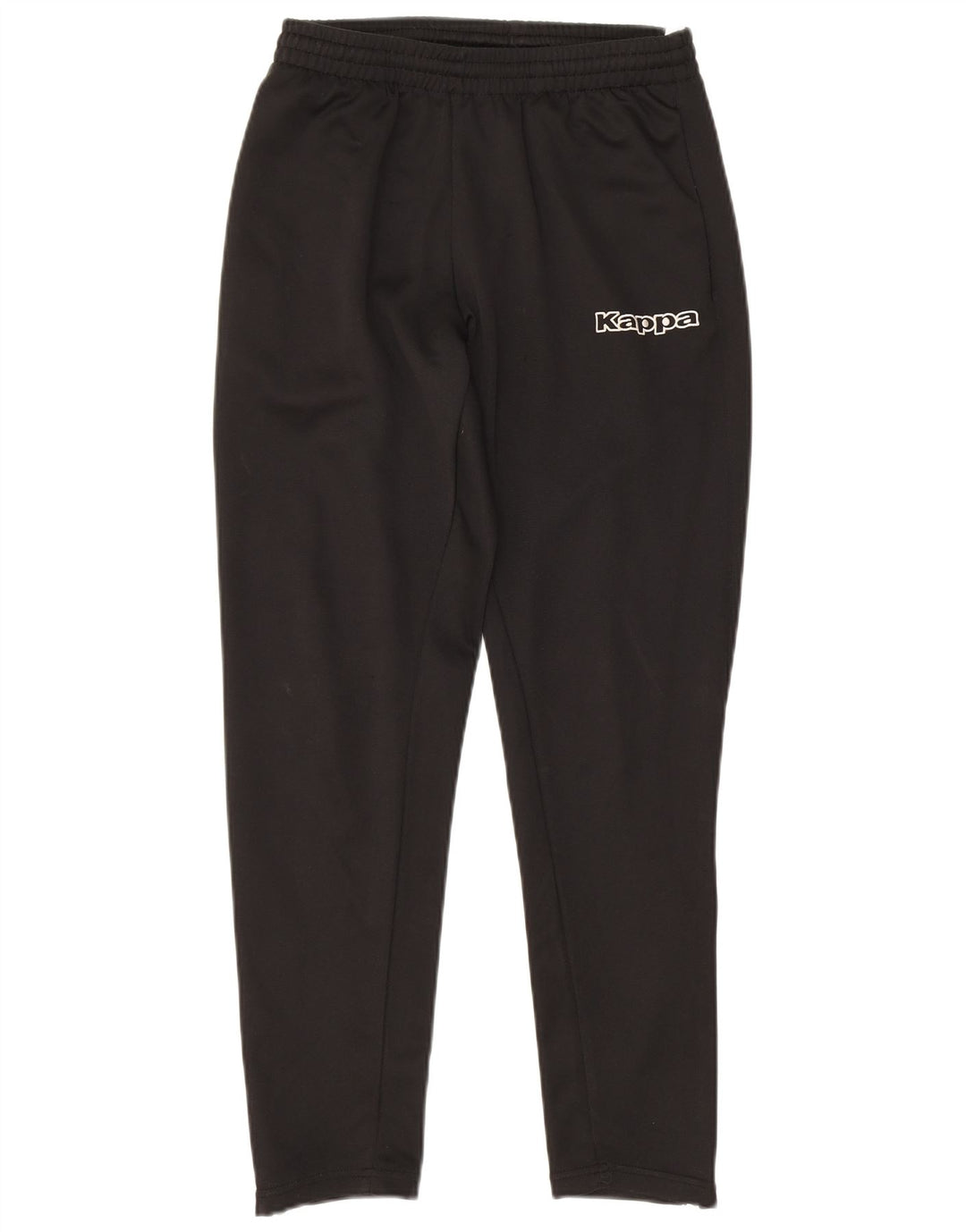 Pantaloni da tuta da uomo Kappa Small neri in poliestere