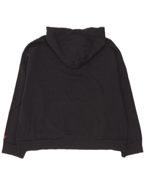 Maglione con cappuccio oversize da uomo Levi's Small in cotone nero