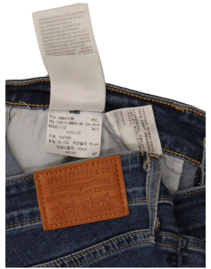 Jeans Levi's 712 Slim da donna W30 L30 in cotone blu