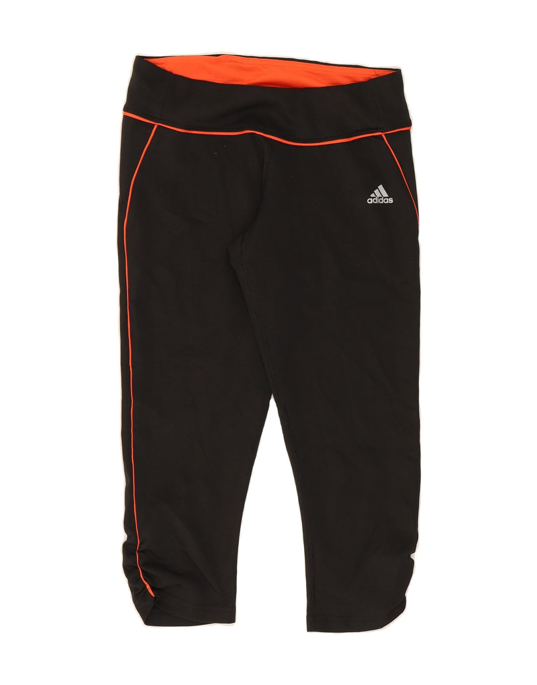 ADIDAS Womens Climalite Capri Leggings UK 8/10 Small  Black Polyester Vintage Adidas and Second-Hand Adidas from Messina Hembry 