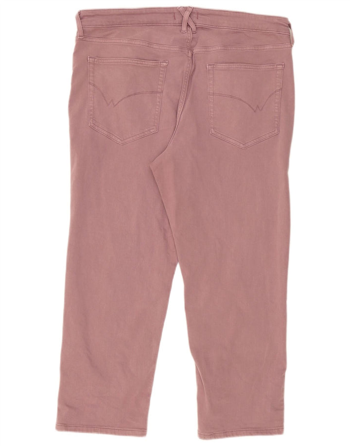 Jeans corti da donna White Stuff UK 18 XL W38 L25 Viola