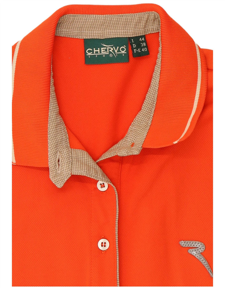 Abito polo da donna Chervo IT 44 arancione medio