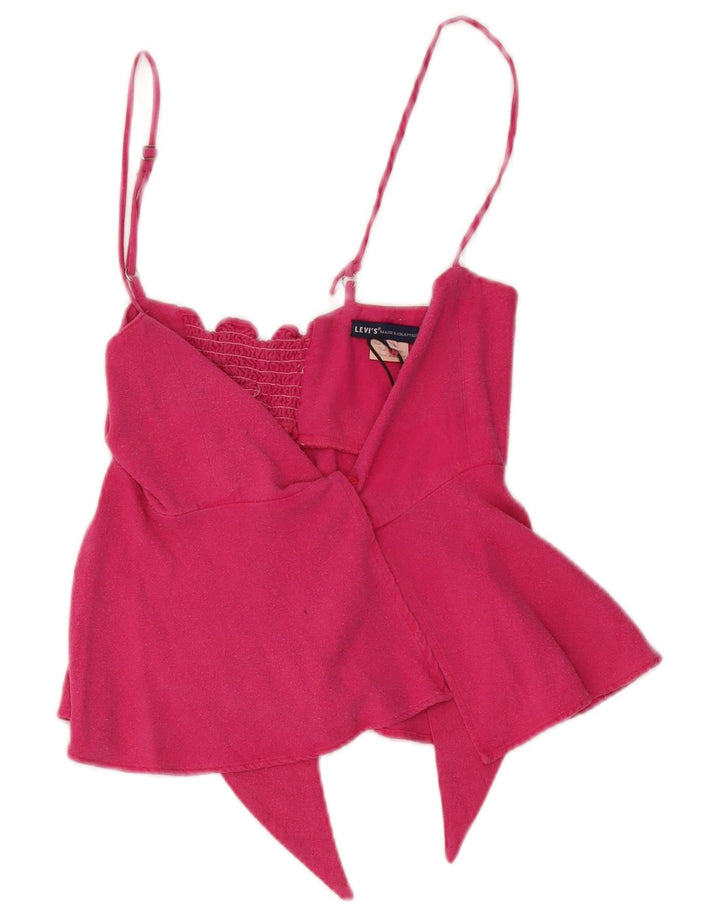 Levi's Donna Crop Cami Top US 1 XS Rosa