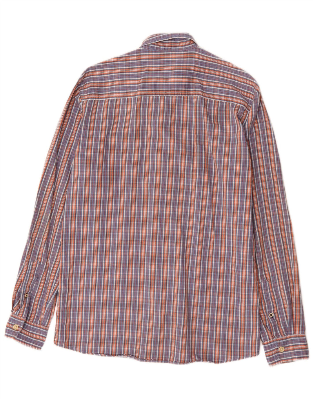 Camicia da uomo Jack & Jones in cotone a quadri blu medio