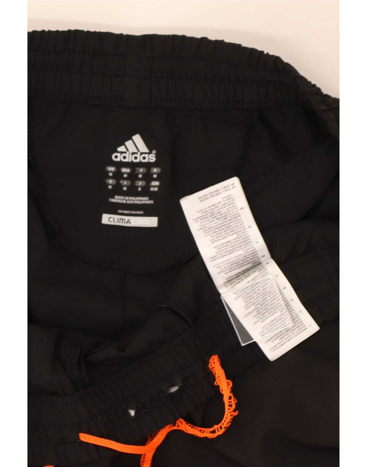 Pantaloncini sportivi Adidas Climacool da uomo, poliestere color block medio nero