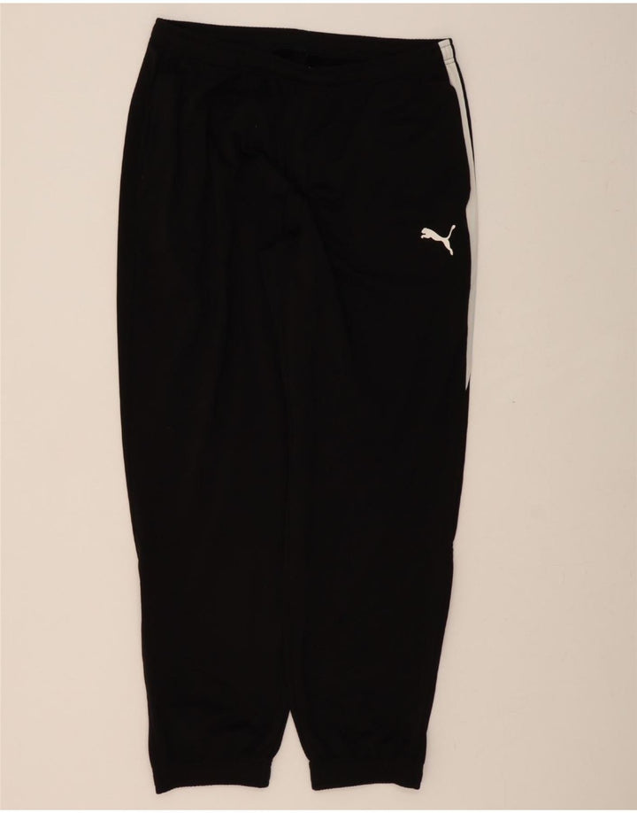 PUMA Mens Tracksuit Trousers Joggers XL  Black Polyester Vintage Puma and Second-Hand Puma from Messina Hembry 