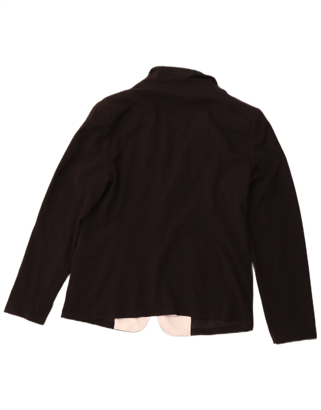 MOSSIMO Giacca blazer da donna a 1 bottone UK 16 Large Black Colourblock