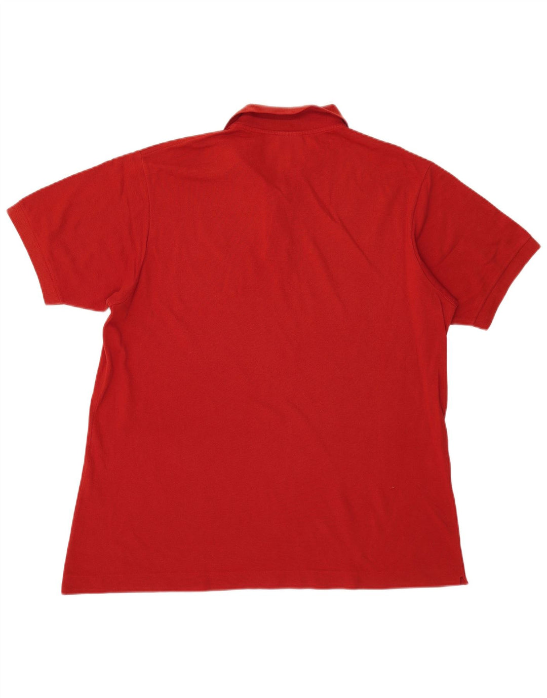 Polo da uomo Lacoste taglia 6 XL in cotone rosso