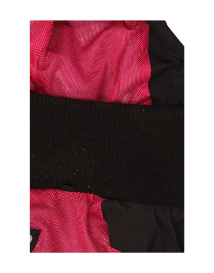 Giacca a vento con cappuccio da donna Superdry Windcheater UK 16 grande nera