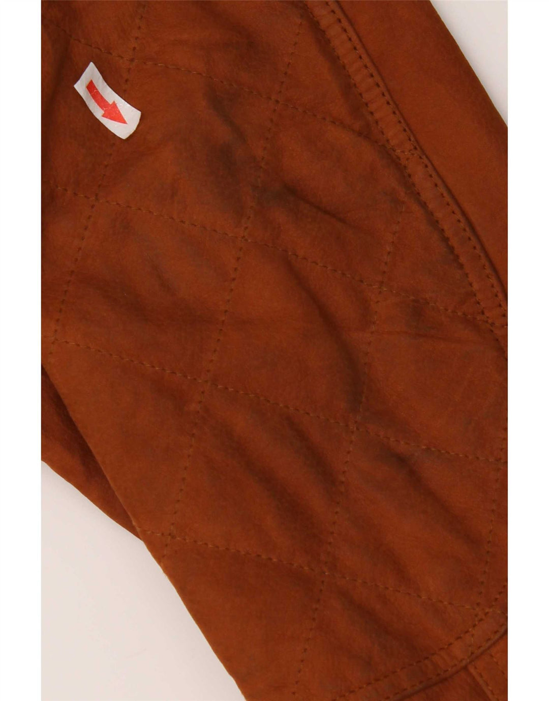 Giacca in pelle con cappuccio da uomo Timberland UK 40 grande marrone