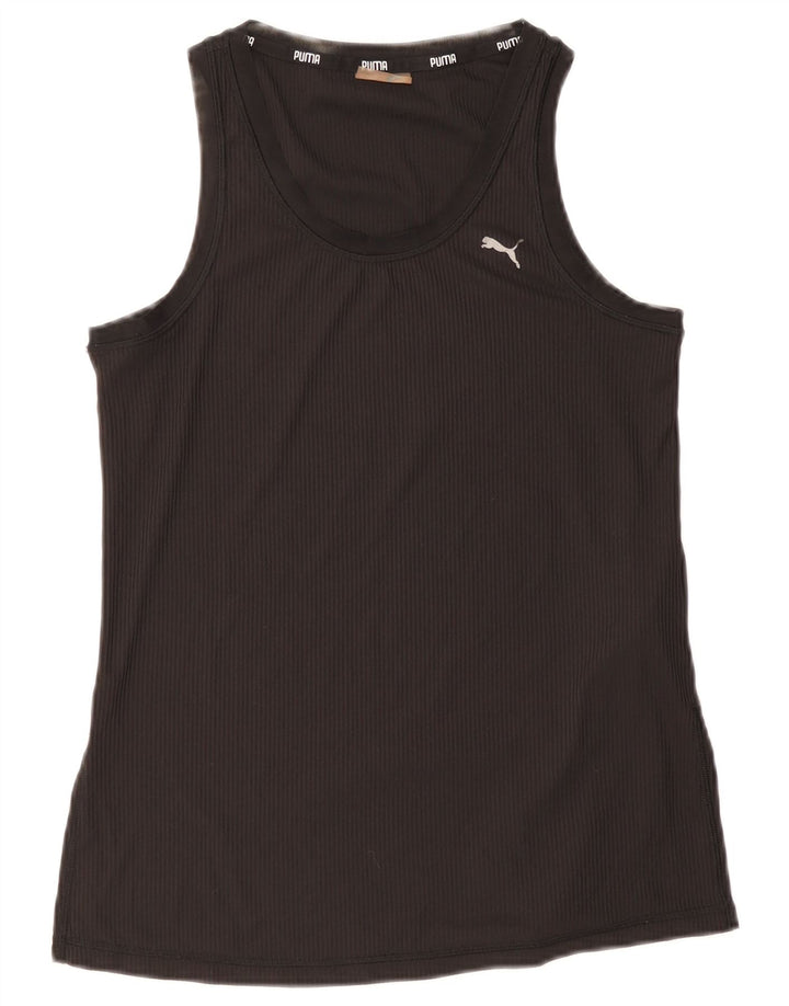Canotta Nike da donna UK 8 Small nera in poliestere
