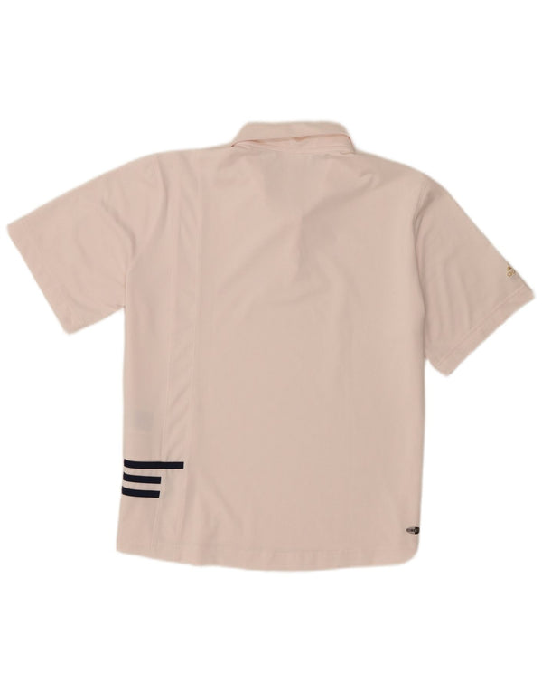 Polo Adidas da donna UK 18 XL rosa poliestere