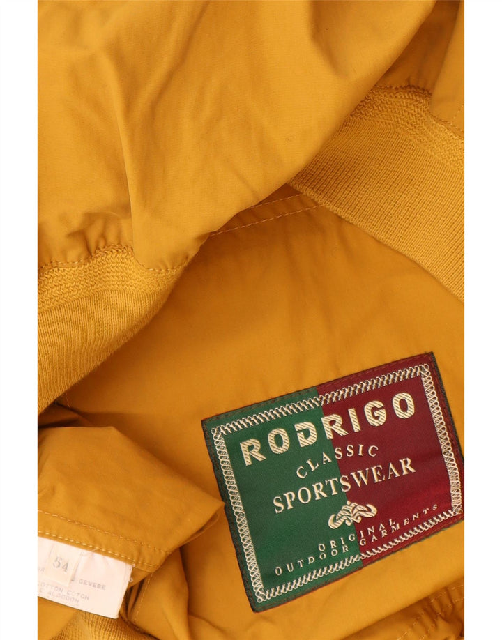 Giubbotto bomber da uomo Rodrigo IT 54 2XL cotone giallo