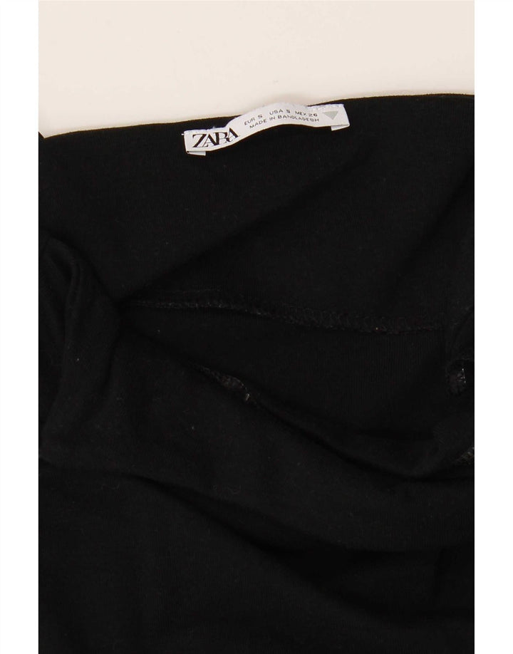 Abito sottoveste Zara da donna UK 8 piccolo nero