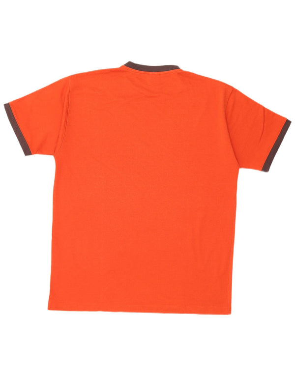 T-shirt Reebok da uomo Top Large in cotone arancione