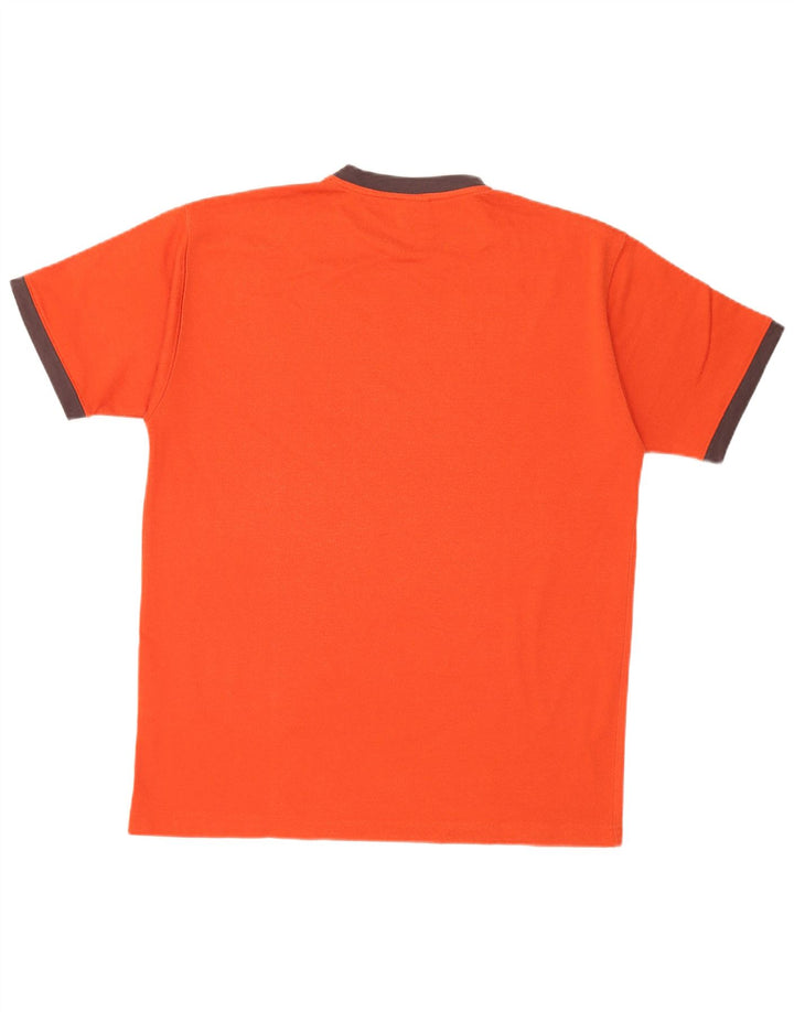 T-shirt Reebok da uomo Top Large in cotone arancione
