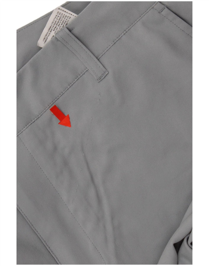 Pantaloni chino slim da uomo Puma W34 L32 poliestere grigio