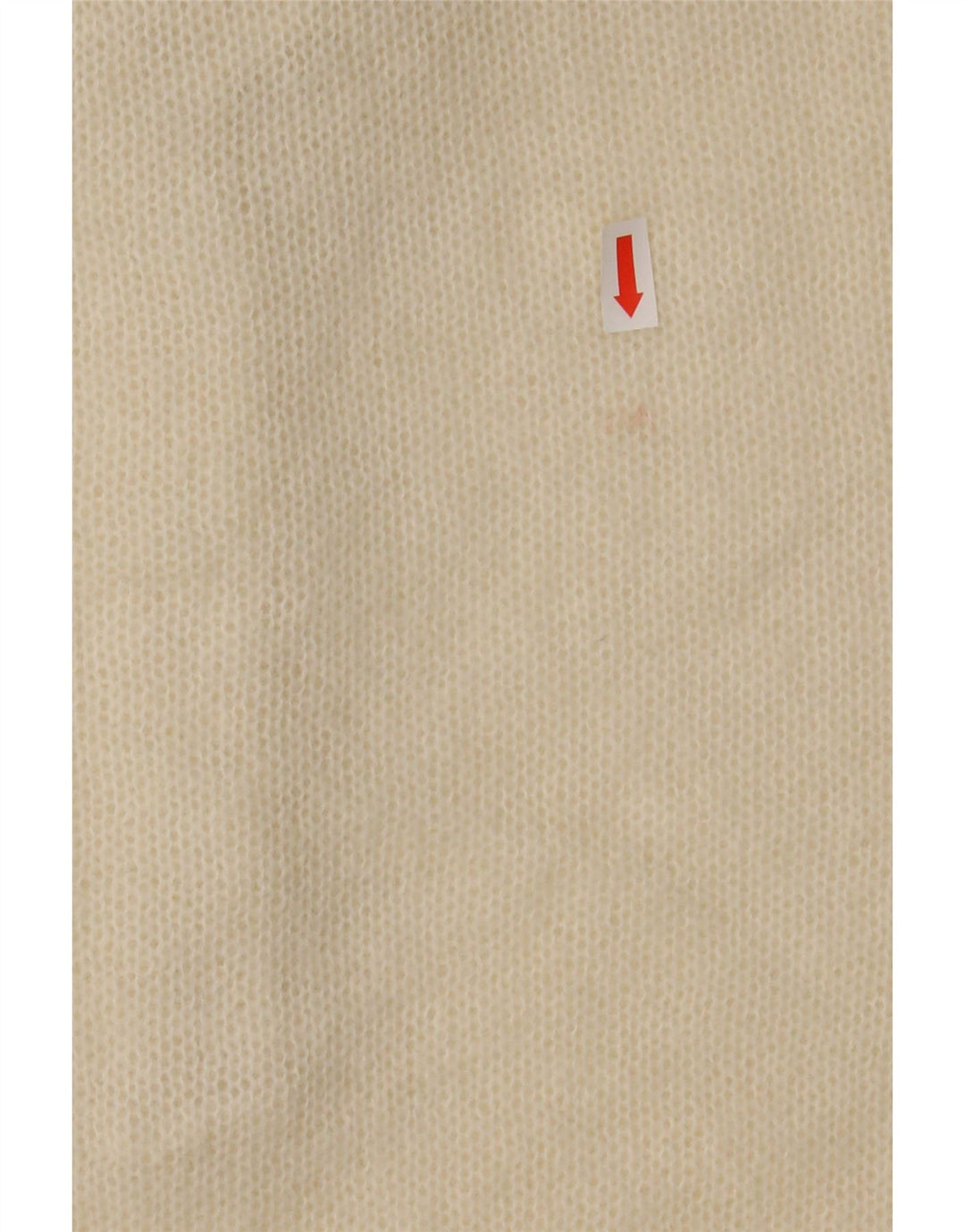 COLOMBO Maglione da donna con collo a bottoni IT 44 Mohair bianco sporco medio