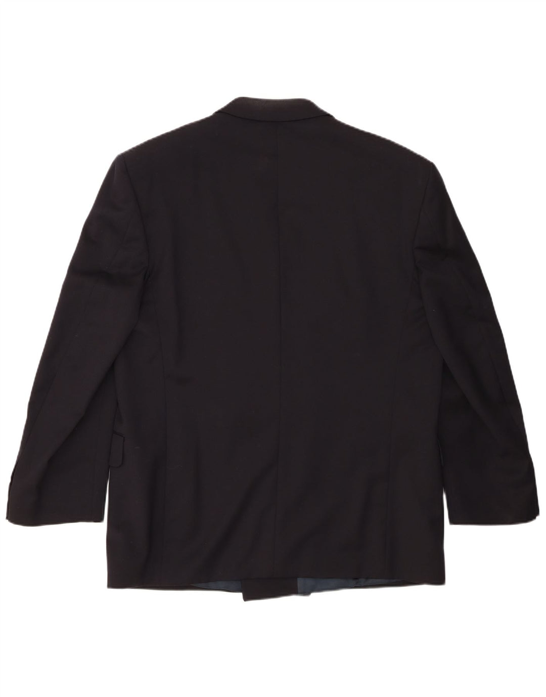 Jaeger Giacca Blazer Doppio Petto da Uomo IT 54 2XL Lana Blu Navy