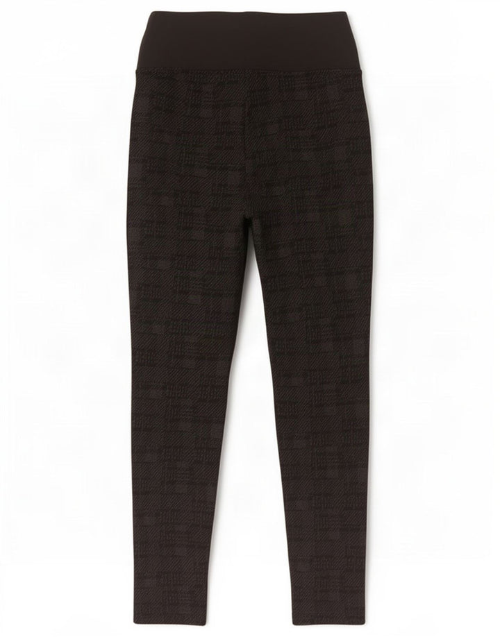 Leggings da donna Marks & Spencer UK 10 Small Viscosa geometrica nera