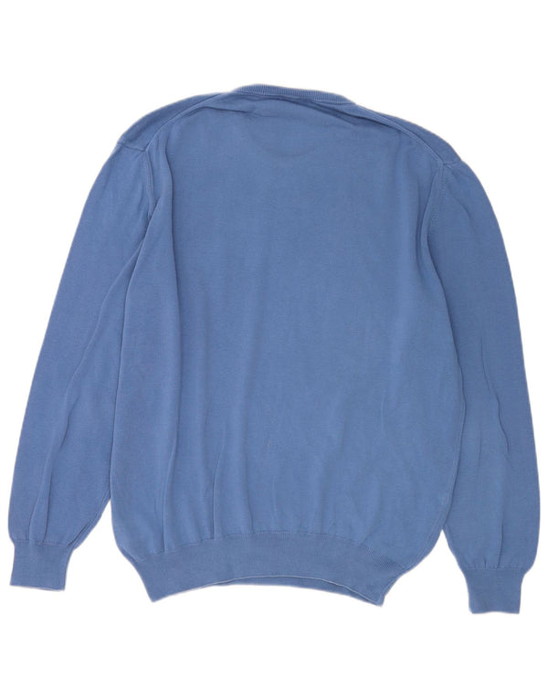 Maglione maglione girocollo da uomo Fred Perry 2XL cotone blu