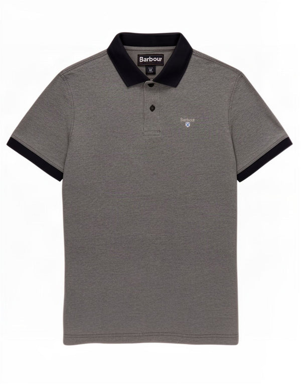 Polo Barbour da bambino 13-14 anni, grande, in cotone color block blu
