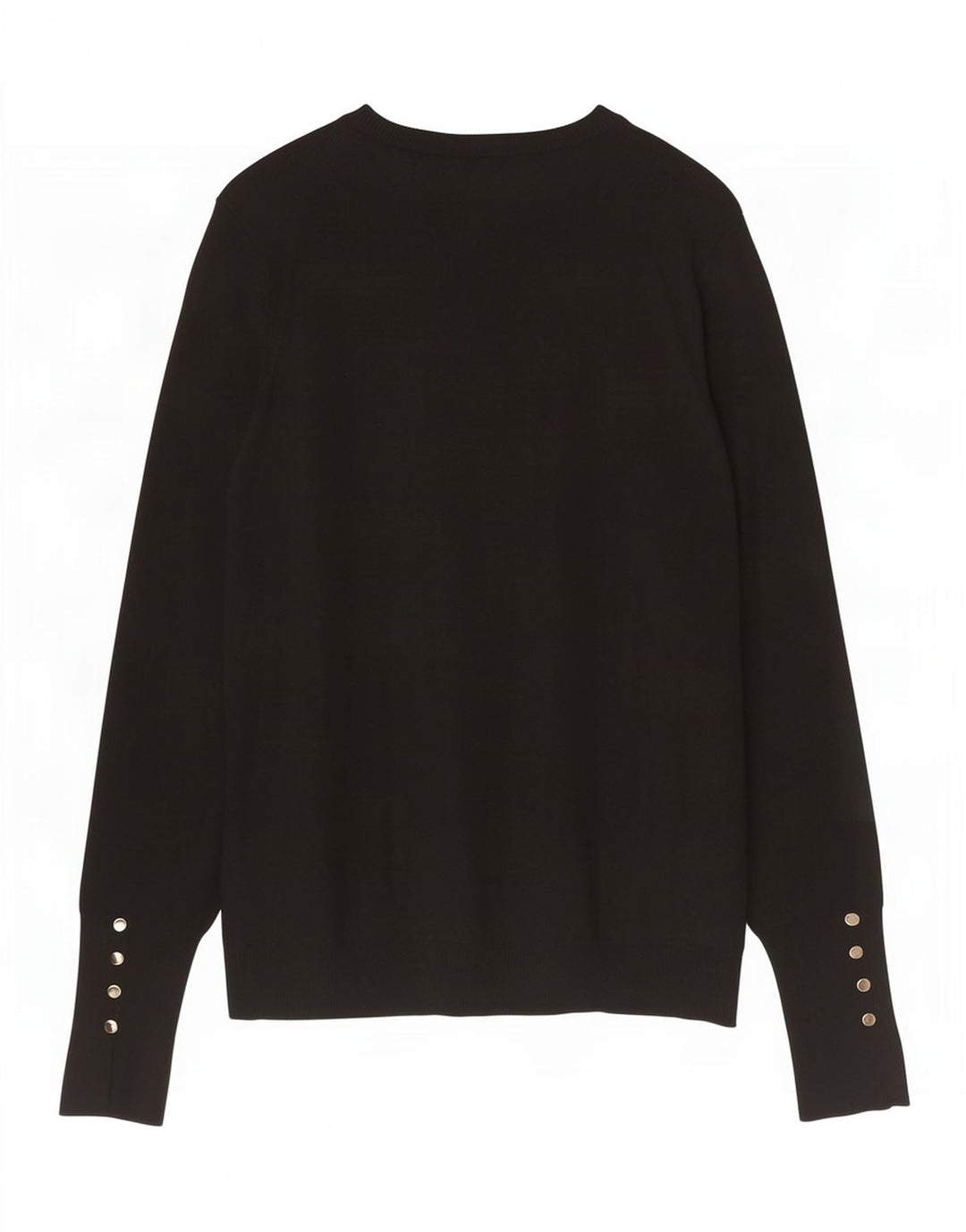 Maglione maglione con scollo a barca da donna Zara UK 14 grande nero