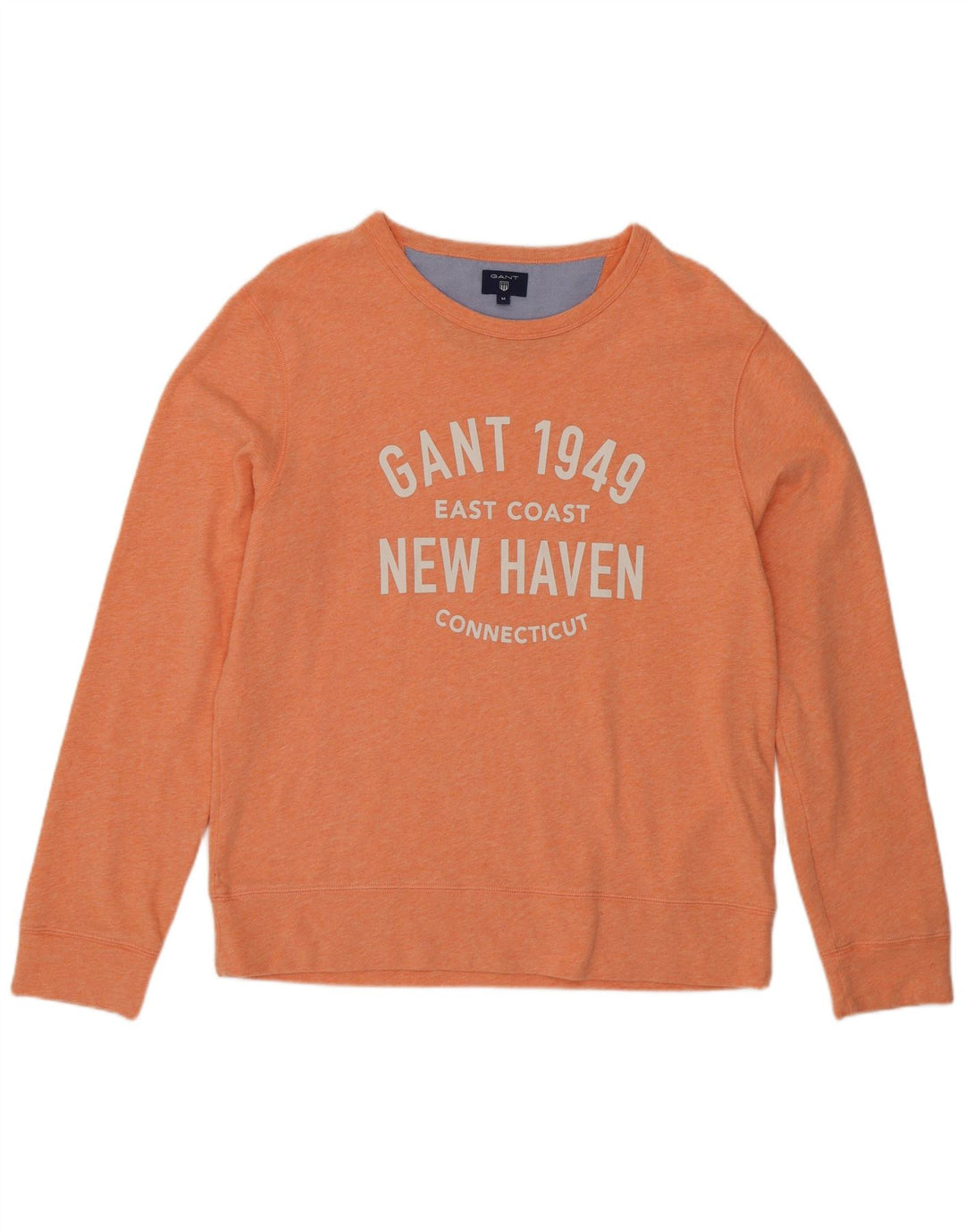 Gant Felpa grafica da uomo Maglione in cotone rosa medio