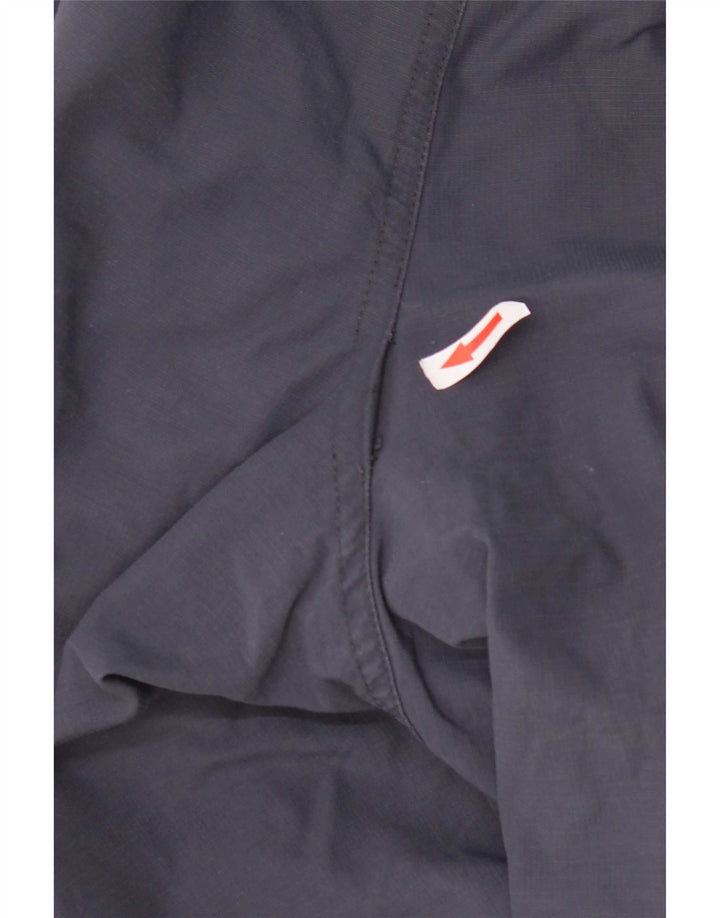 Pantaloncini da bagno Adidas Cargo da uomo piccoli in poliestere color block blu navy