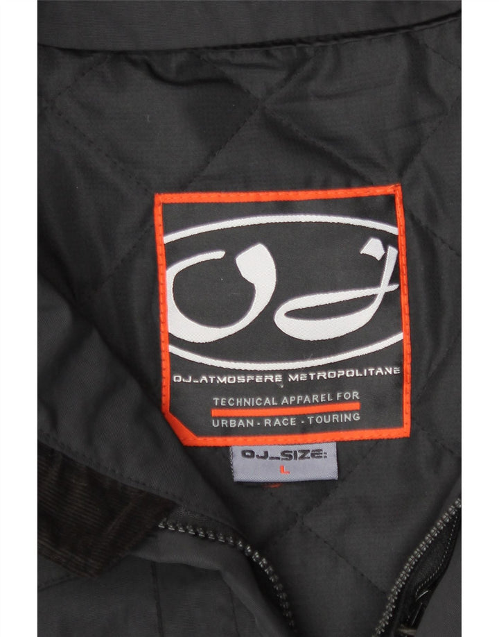 Giacca multiuso da uomo OJ Atmosfere UK 40 Large in nylon nero