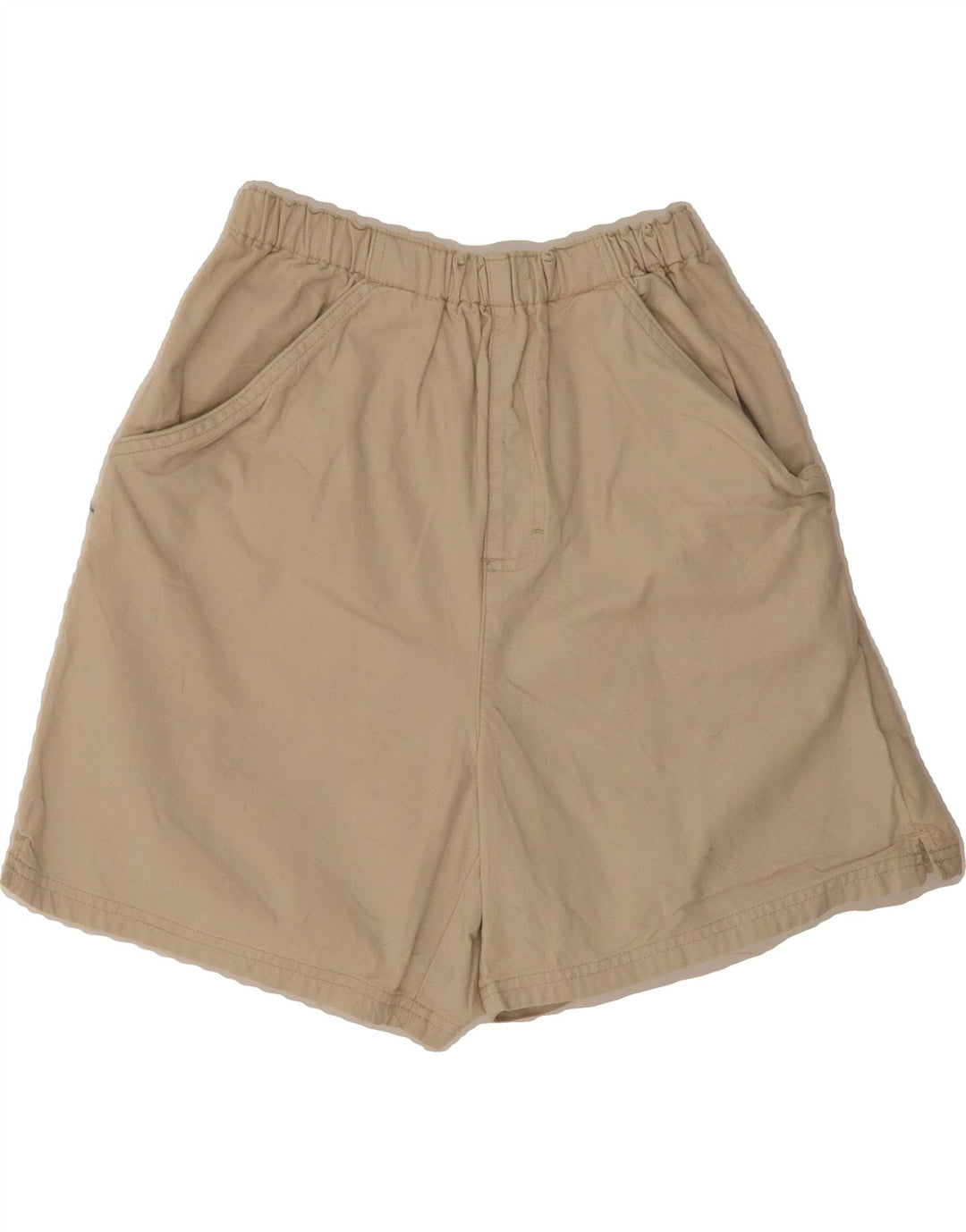 EDDIE BAUER Womens Chino Shorts Medium W28 Beige Cotton Vintage Eddie Bauer and Second-Hand Eddie Bauer from Messina Hembry 