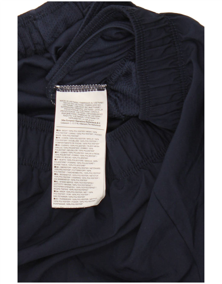 Pantaloncini sportivi Nike Dri Fit da uomo XL in poliestere blu navy