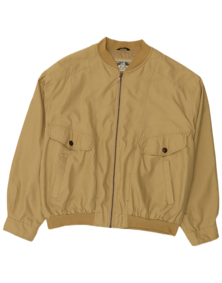 Giubbotto bomber da uomo C&A IT 58 4XL Poliestere beige
