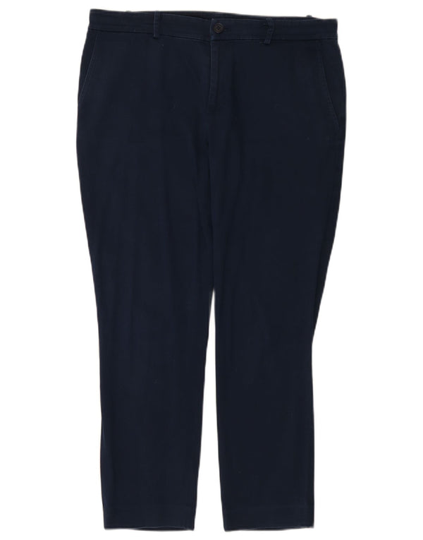 Pantaloni corti slim da donna Ralph Lauren US 8 medi W32 L25 Blu navy