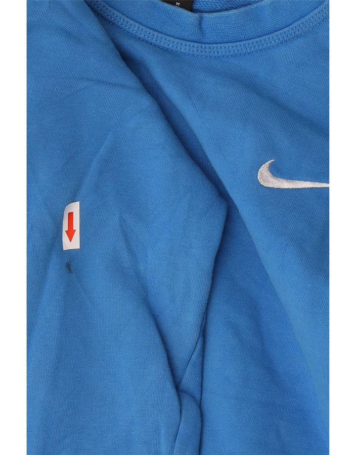 Felpa da donna Nike Jumper UK 14 cotone blu medio